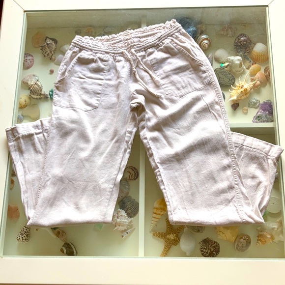 Good condition Roxy linen pants. Size Medium. - Picture 1 of 4